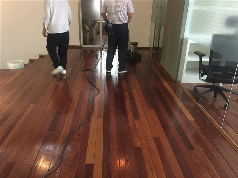 海淀区地面清洗案例